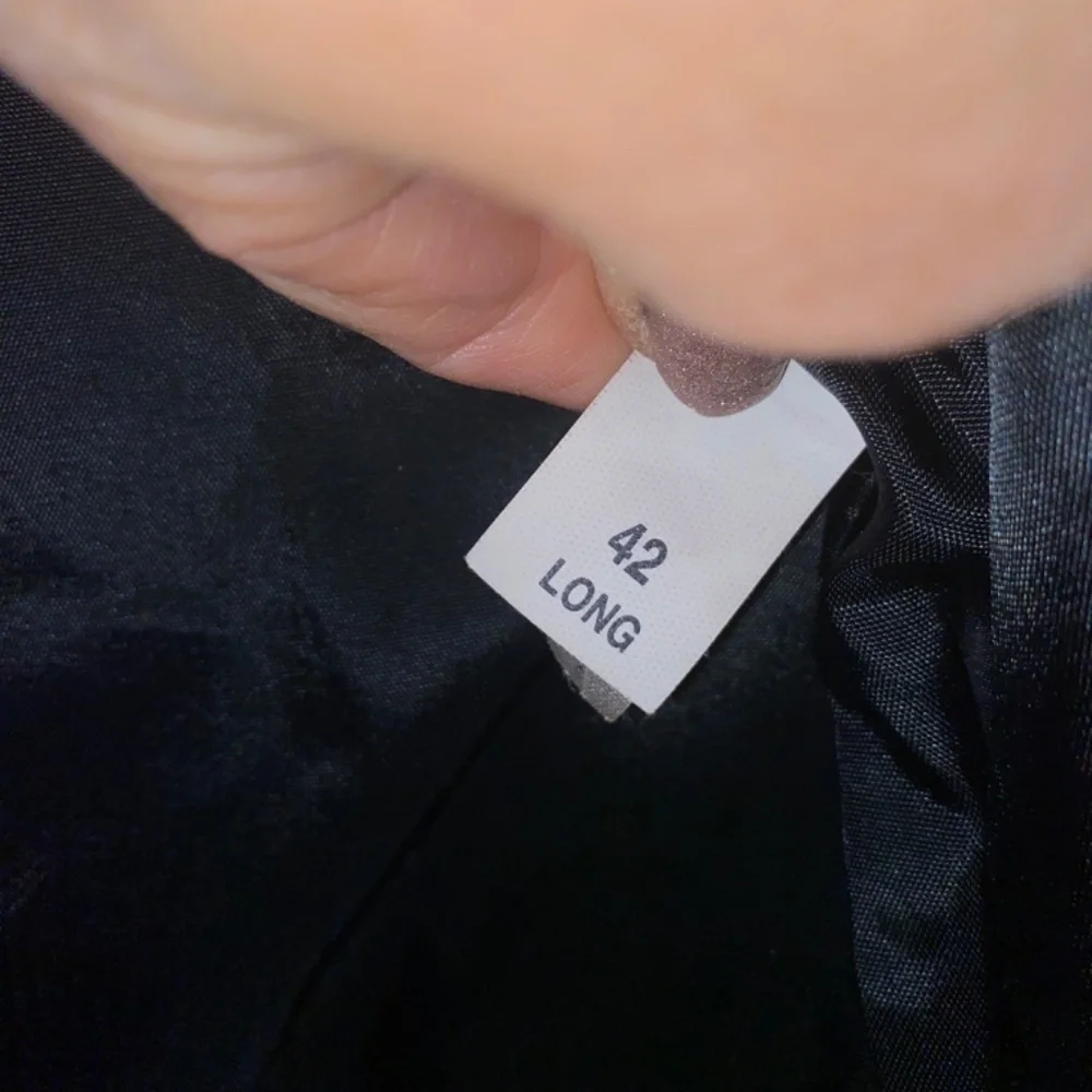 Silverado size 42 long men’s black dress jacket